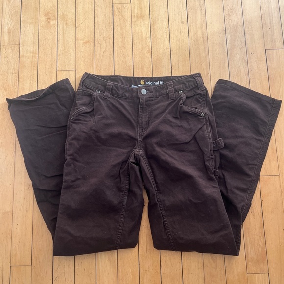 Carhartt Pants - Carhartt women’s Dark Brown Cargo Pants